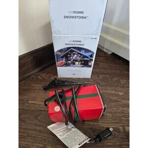 LED Lightshow Snowstorm Christmas Light Projector